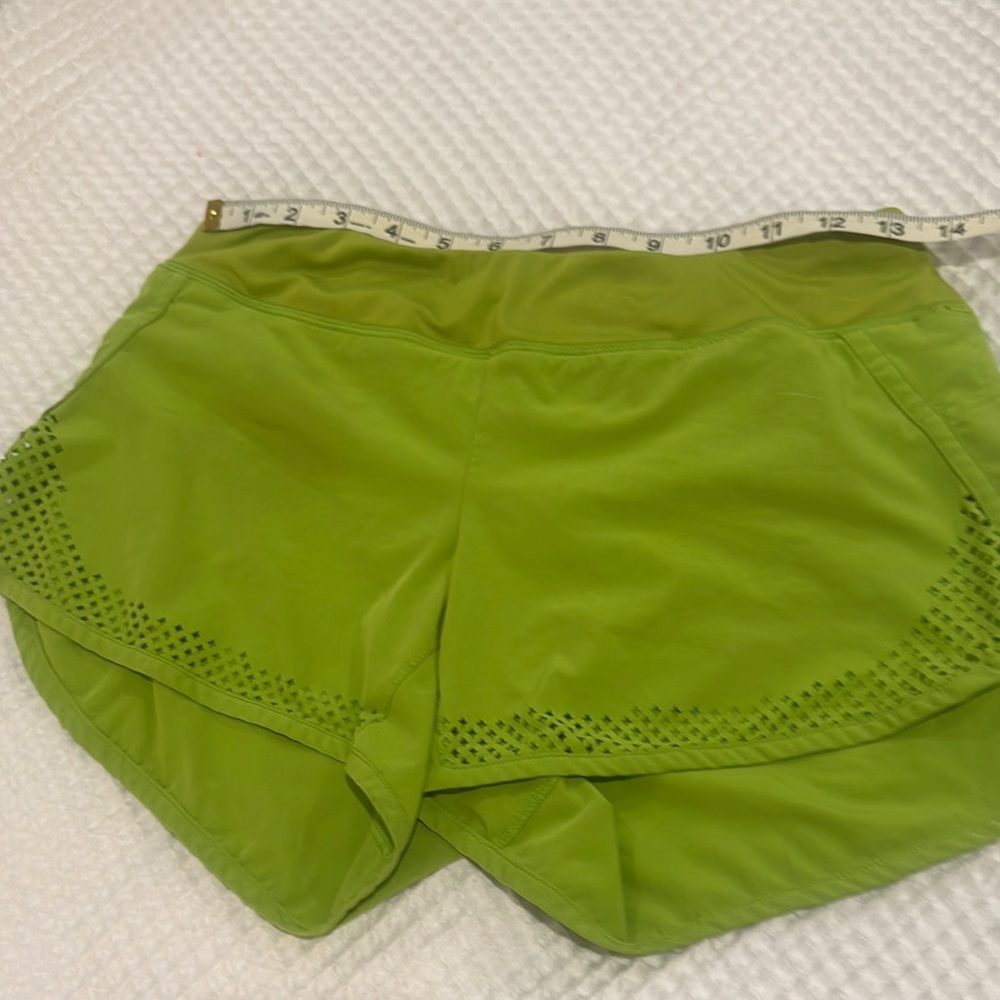 Athleta Bright Green Workout Shorts